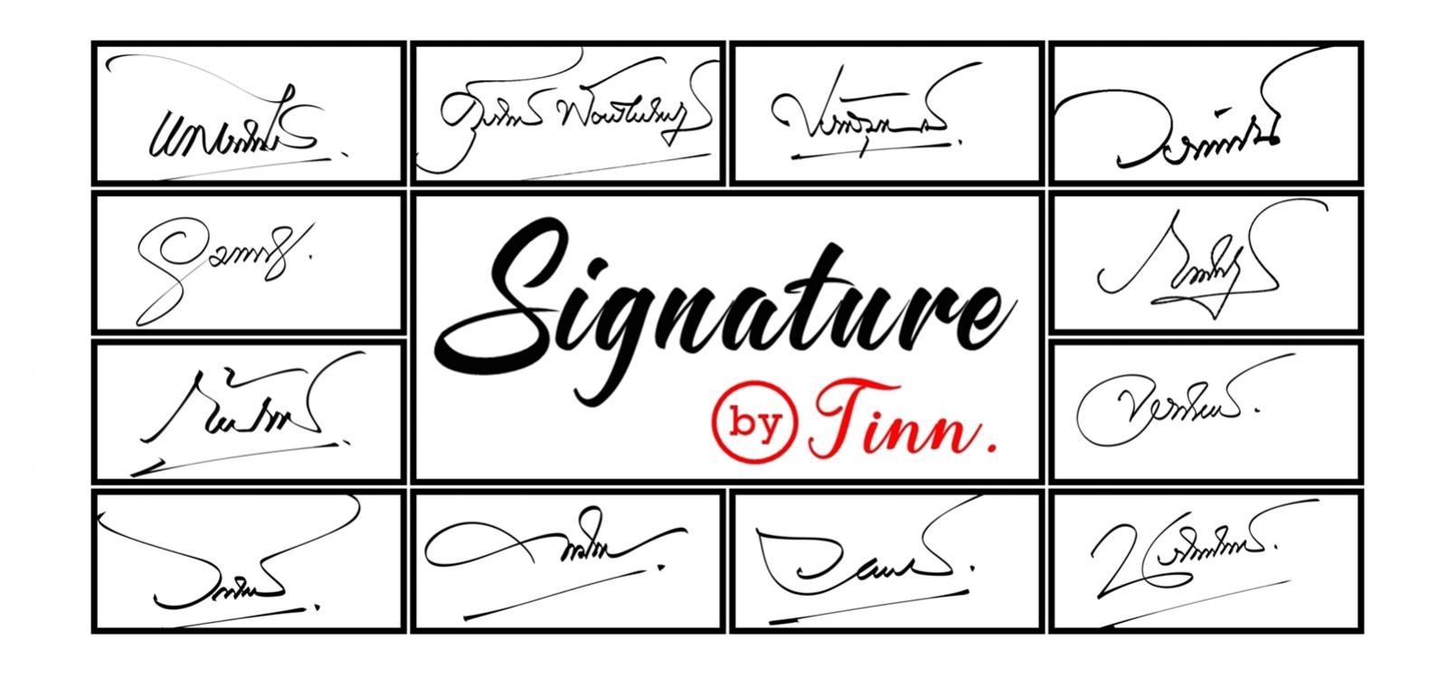 https://signaturebytinn.com | ออกแบบลายเซ็น ลายเซ็นมหามงคล สร้างลายเซ็นเงินล้าน ตัวอย่างลายเซ็น ฟรี by อ.ติณณ์